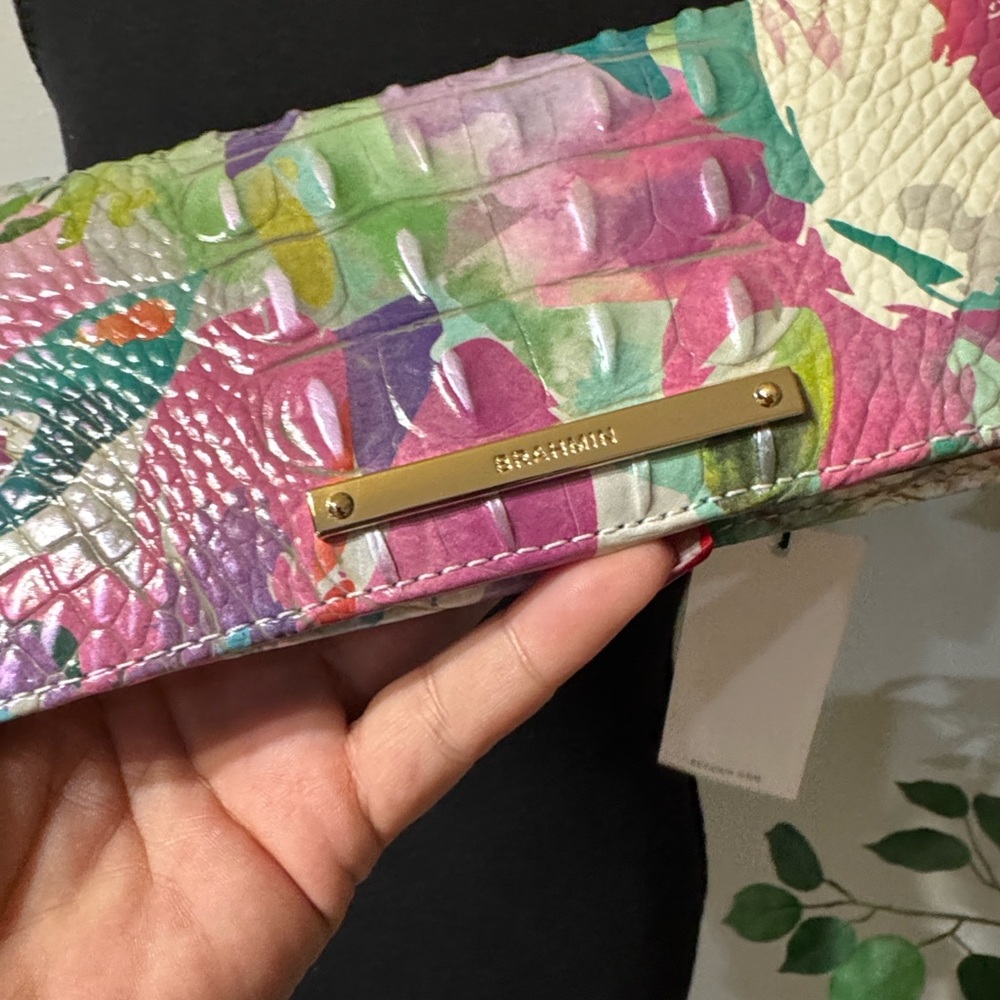 Brahmin Ady Wallet in the Daylily Melbourne colorway new π - Picture 5 of 7